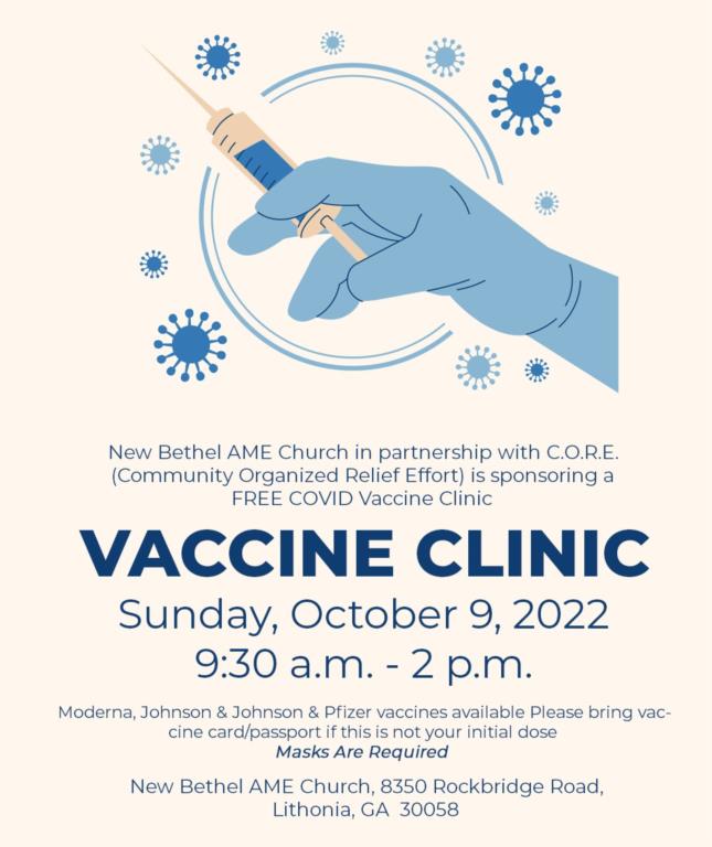 Free COVID Vaccine Clinic